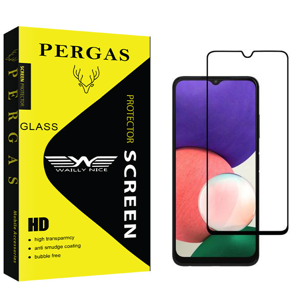 محافظ صفحه نمایش وایلی نایس مدل Pergas مناسب برای گوشی موبایل سامسونگ Galaxy A22 5G