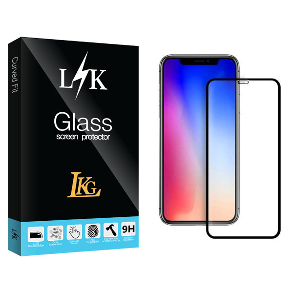 محافظ صفحه نمایش سرامیکی ال کا جی مدل LK Glass مناسب برای گوشی موبایل اپل IPHONE XS/11PRO