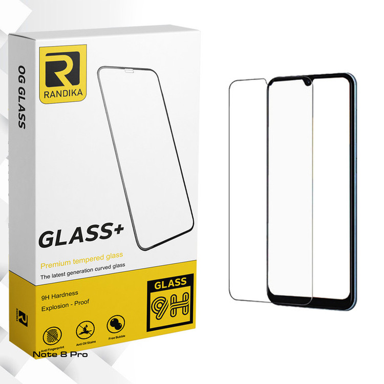 محافظ صفحه نمایش شیشه ای راندیکا مدل Glass مناسب برای گوشی موبایل شیائومی Note 8 Pro