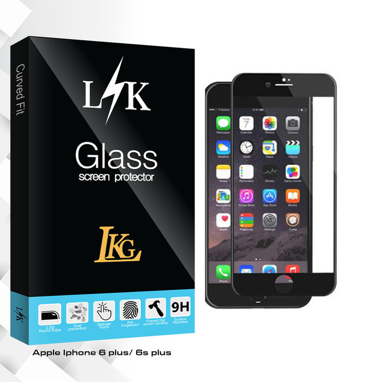 محافظ صفحه نمایش سرامیکی ال کا جی مدل LK Glass مناسب برای گوشی موبایل اپل Iphone 6 / 6s plus
