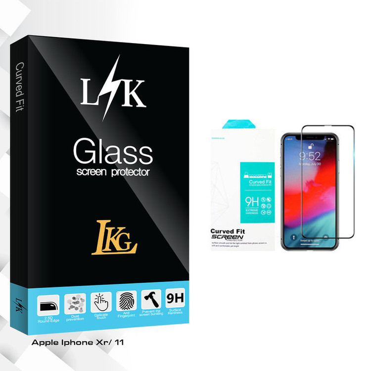 محافظ صفحه نمایش مات ال کا جی مدل LK Glass مناسب برای گوشی موبایل اپل Iphone Xr/ 11