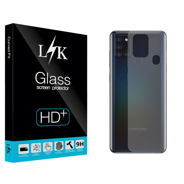 محافظ پشت گوشی ال کی مدل Hard glass مناسب برای گوشی موبایل سامسونگ Galaxy A21s