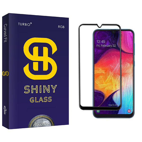 محافظ صفحه نمایش آتوچبو مدل Shiny Glass مناسب برای گوشی موبایل سامسونگ Galaxy A20
