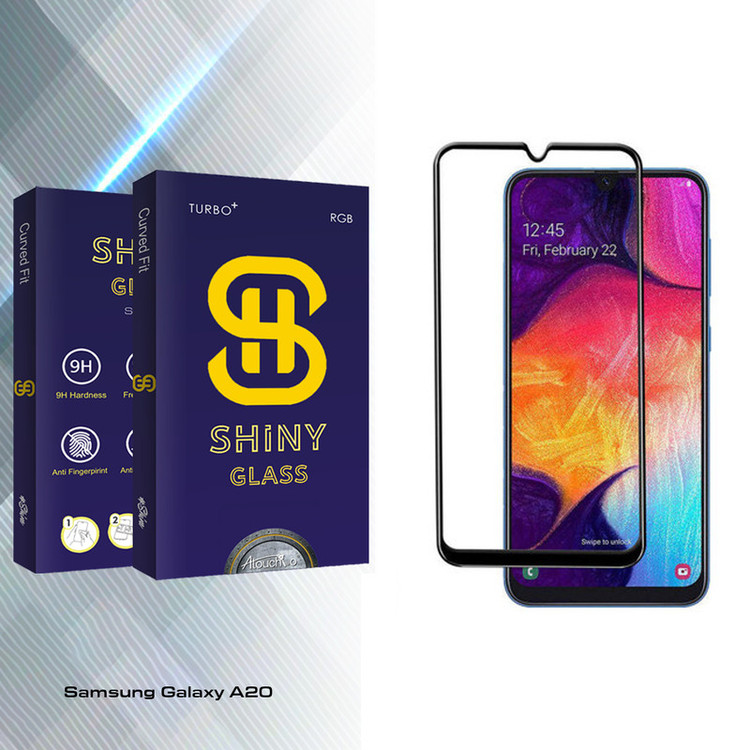 محافظ صفحه نمایش آتوچبو مدل Shiny Glass مناسب برای گوشی موبایل سامسونگ Galaxy A20