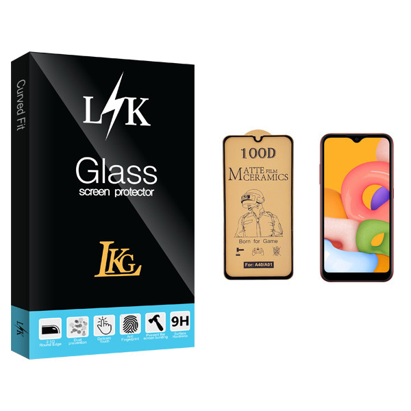 محافظ صفحه نمایش سرامیکی ال کا جی مدل LK Glass مناسب برای گوشی موبایل سامسونگ Galaxy A01