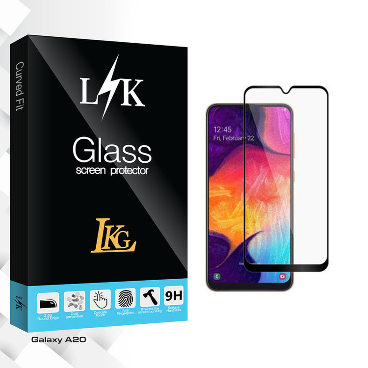 محافظ صفحه نمایش مات ال کا جی مدل LK Glass مناسب برای گوشی موبایل سامسونگ Galaxy A20