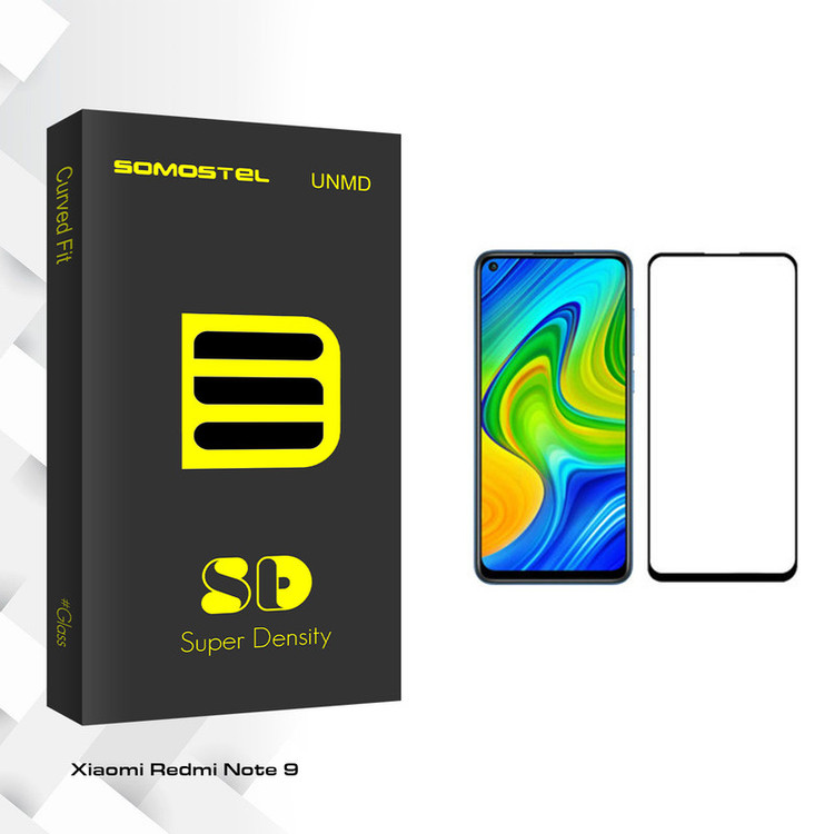 محافظ صفحه نمایش سوماستل مدل Sd Glass مناسب برای گوشی موبایل شیائومی Redmi Note 9