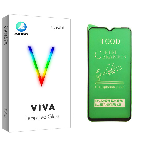 محافظ صفحه نمایش سرامیکی جانبو مدل Viva Glass مناسب برای گوشی موبایل شیائومی Redmi Note 8 Pro