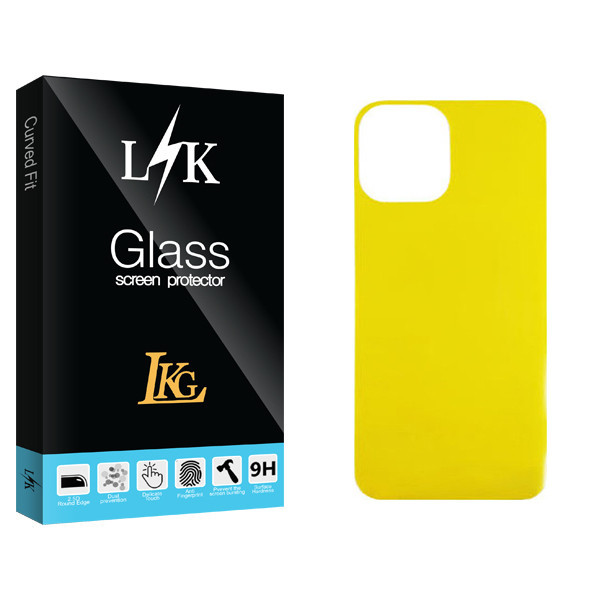 محافظ پشت گوشی ال کا جی مدل LK Glass TPU مناسب برای گوشی موبایل اپل iPhone 13
