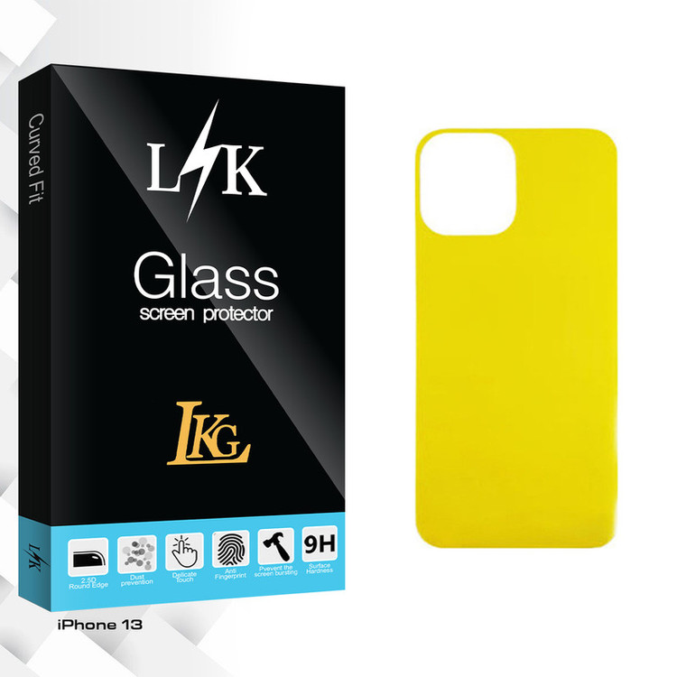 محافظ پشت گوشی ال کا جی مدل LK Glass TPU مناسب برای گوشی موبایل اپل iPhone 13