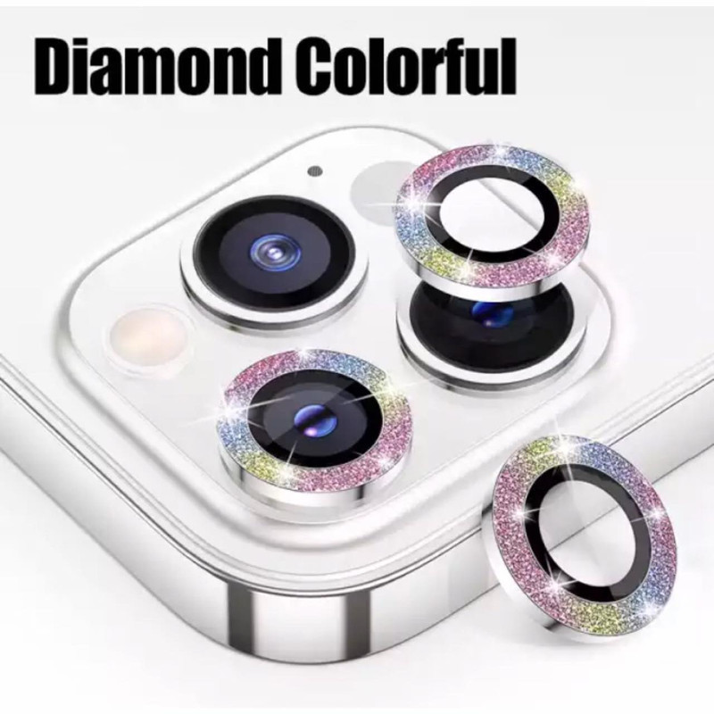 محافظ لنز دوربین جی اف مدل رینگی اکلیلی مناسب برای گوشی موبایل اپل IPHONE 12 PRO MAX