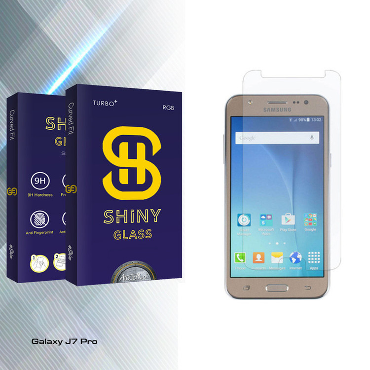 محافظ صفحه نمایش شیشه ای آتوچبو مدل Shiny Glass مناسب برای گوشی موبایل سامسونگ Galaxy J7 Pro