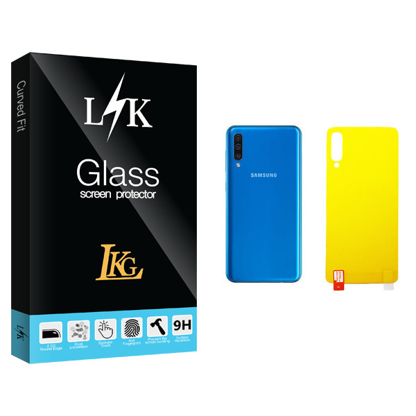 محافظ پشت گوشی ال کا جی مدل LK Glass مناسب برای گوشی موبایل سامسونگ Galaxy A50