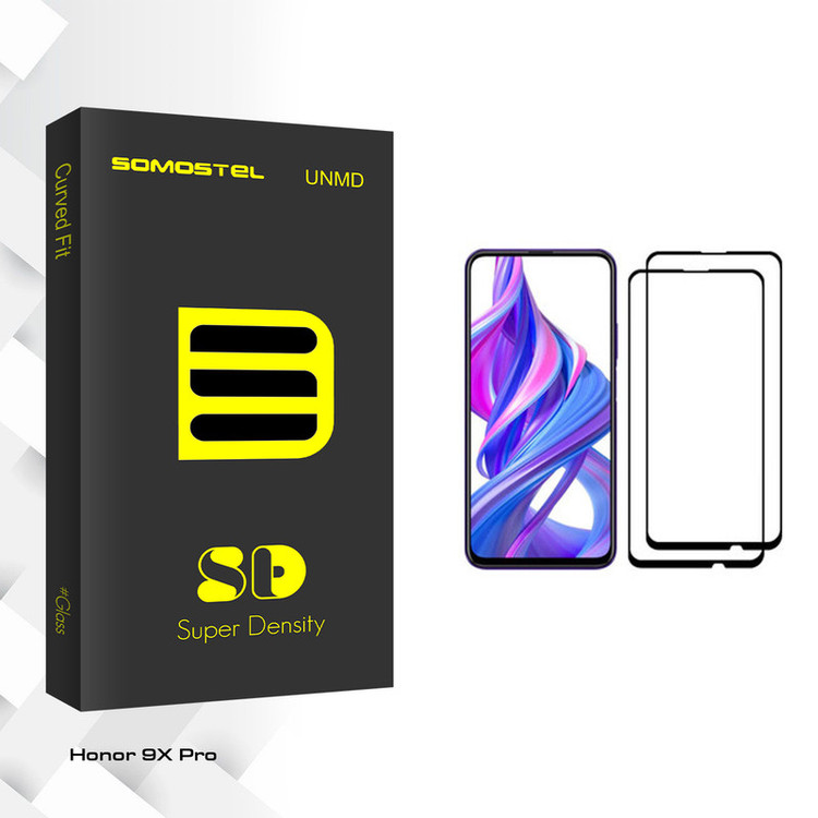 محافظ صفحه نمایش سوماستل مدل SD Glass مناسب برای گوشی موبایل آنر 9X Pro بسته دو عددی