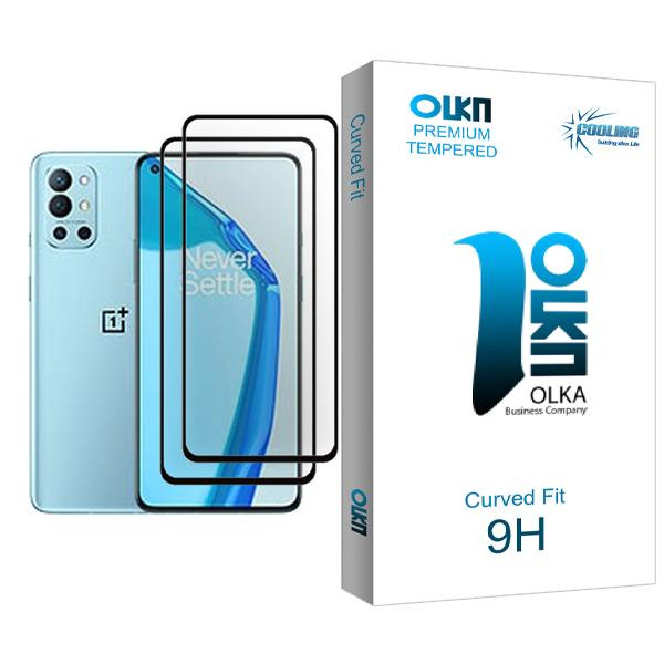 محافظ صفحه نمایش کولینگ مدل Olka Glass MIX002 مناسب برای گوشی موبایل وان پلاس 9R بسته دو عددی