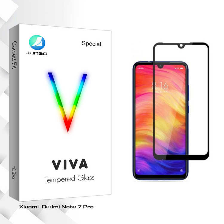 محافظ صفحه نمایش جانبو مدل Viva Glass مناسب برای گوشی موبایل شیائومی Redmi Note 7Pro