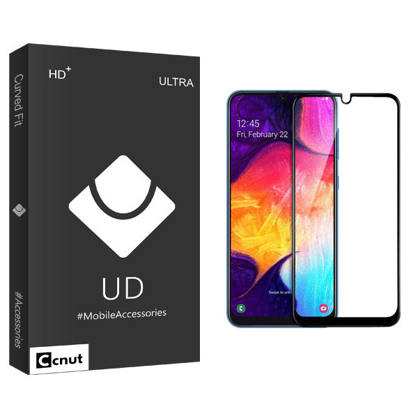 محافظ صفحه نمایش کوکونات مدل UD Black مناسب برای گوشی موبایل سامسونگ Galaxy A50