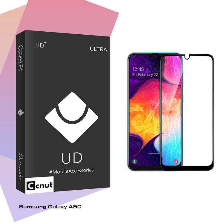 محافظ صفحه نمایش کوکونات مدل UD Black مناسب برای گوشی موبایل سامسونگ Galaxy A50