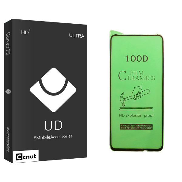 محافظ صفحه نمایش سرامیکی کوکونات مدل UD Black مناسب برای گوشی موبایل آنر 9X