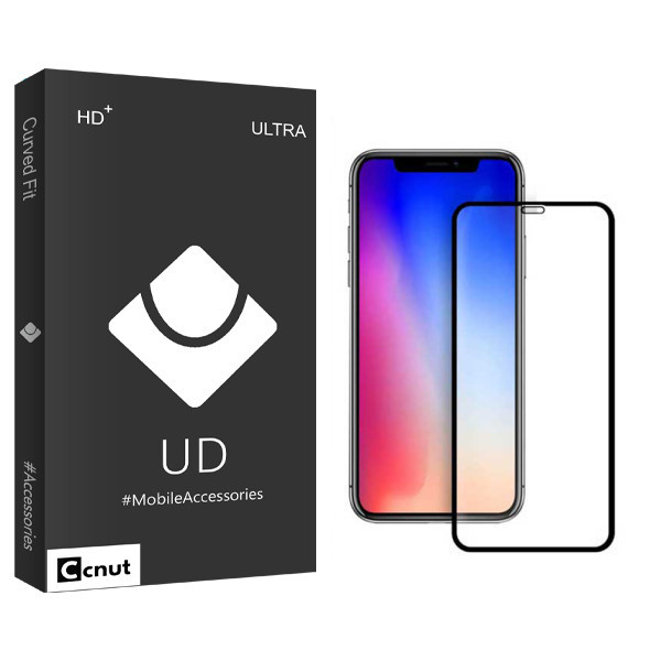محافظ صفحه نمایش مات کوکونات مدل UD Black مناسب برای گوشی موبایل اپل iPhone XS Max