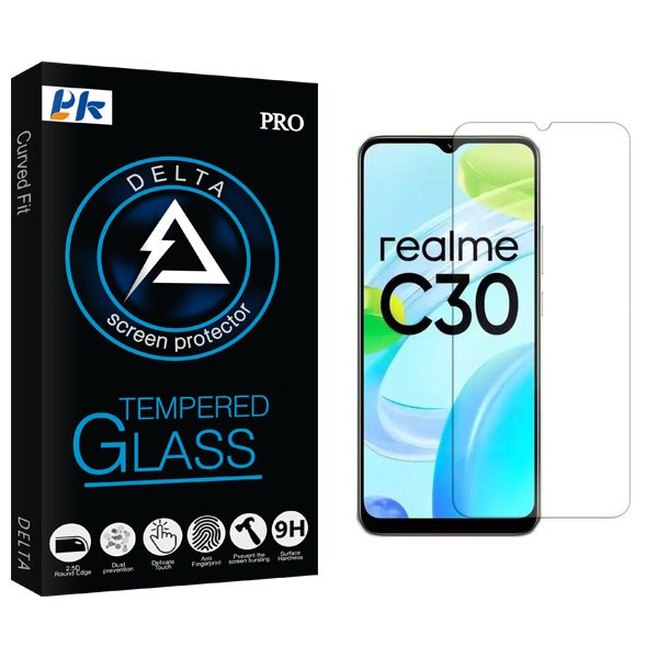 محافظ صفحه نمایش پی کی مدل Delta مناسب برای گوشی موبایل ریلمی C30