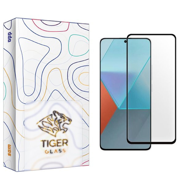 محافظ صفحه نمایش شیشه ای تایگر گلس مدل APL2 مناسب برای گوشی موبایل شیائومی Redmi note 13R Pro