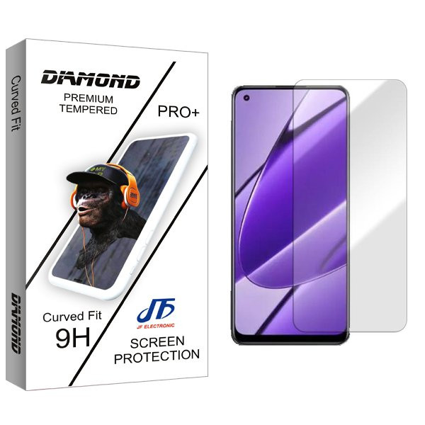 محافظ صفحه نمایش جی اف مدل Diamond مناسب برای گوشی موبایل ریلمی 11 4G