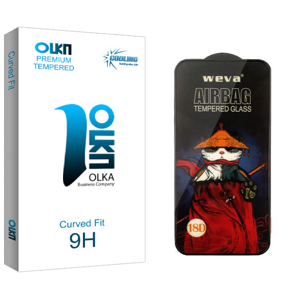 محافظ صفحه نمایش کولینگ مدل Olka Air Bag مناسب برای گوشی موبایل اپل iPhone 13 Pro Max