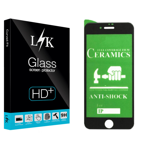 محافظ صفحه نمایش ال کی مدل +HD مناسب برای گوشی موبایل اپل Iphone 7