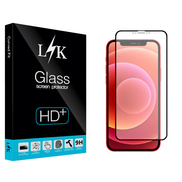 محافظ صفحه نمایش مات ال کی مدل +HD مناسب برای گوشی موبایل اپل iPhone 12 / 12 Pro