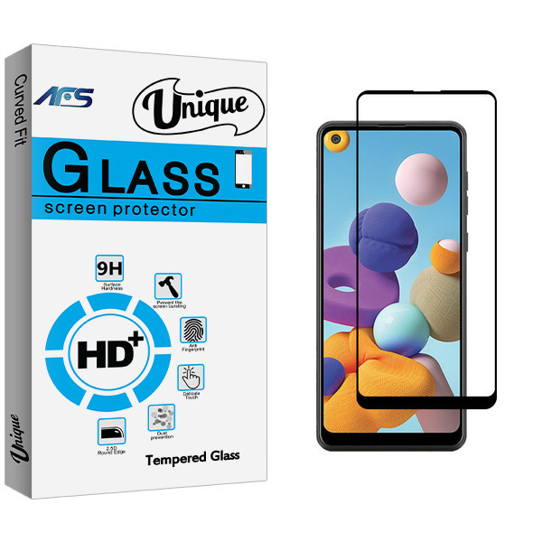 محافظ صفحه نمایش ای اف اس مدل Uni مناسب برای گوشی موبایل سامسونگ Galaxy A21