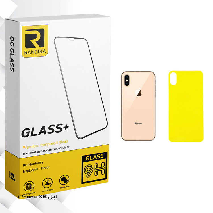 محافظ پشت گوشی راندیکا مدل GLD مناسب برای گوشی موبایل اپل iPhone XS