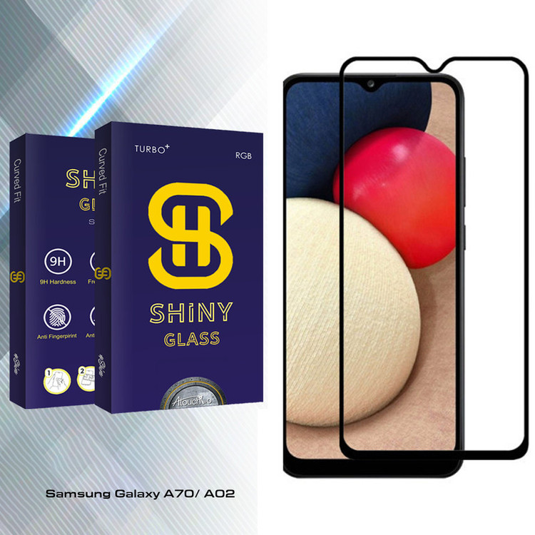 محافظ صفحه نمایش سرامیکی مات آتوچبو مدل Shiny Glass مناسب برای گوشی موبایل سامسونگ Galaxy A70/ A02