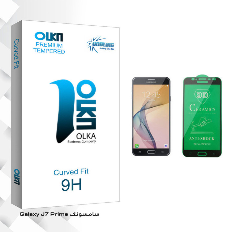 محافظ صفحه نمایش سرامیکی کولینگ مدل Olka glass مناسب برای گوشی موبایل سامسونگ Galaxy J7 Prime