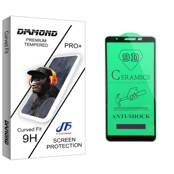 محافظ صفحه نمایش سرامیکی جی اف مدل Diamond glass مناسب برای گوشی موبایل سامسونگ Galaxy A3 Core