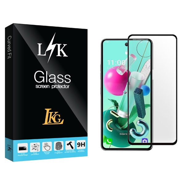 محافظ صفحه نمایش شیشه ای ال کا جی مدل LKK مناسب برای گوشی موبایل ال جی K92 5G