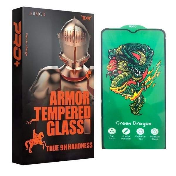 محافظ صفحه نمایش آرمور مدل  Green Dragon مناسب برای گوشی موبایل شیائومی POCO X3 pro