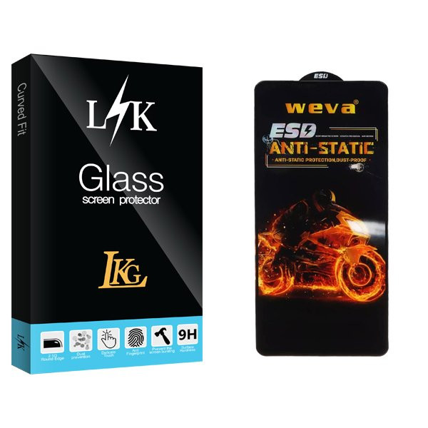 محافظ صفحه نمایش ال کا جی مدل LKK Weva ESD مناسب برای گوشی موبایل شیائومی Black Shark 4 Pro