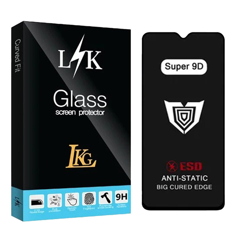 محافظ صفحه نمایش ال کا جی مدل Super 9D مناسب برای گوشی موبایل سامسونگ Galaxy A10s 4G