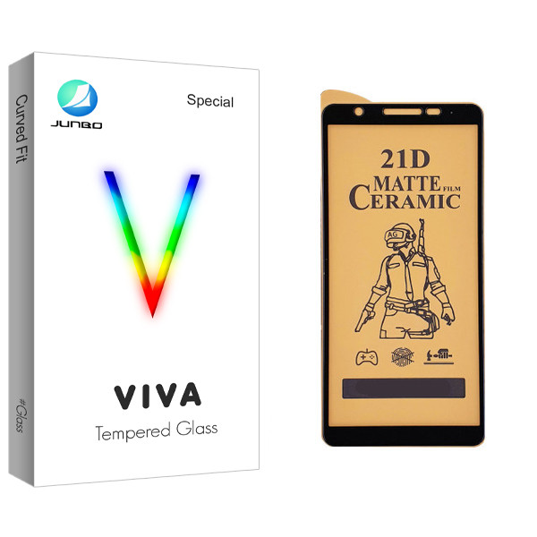محافظ صفحه نمایش سرامیکی جانبو مدل Viva Glass مناسب برای گوشی موبایل سامسونگ Galaxy A3 Core