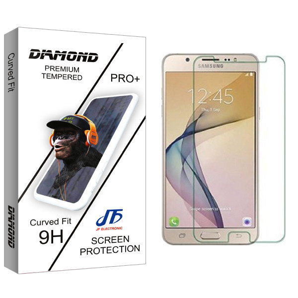 محافظ صفحه نمایش شیشه ای جی اف مدل Diamond Glass مناسب برای گوشی موبایل سامسونگ Galaxy J7