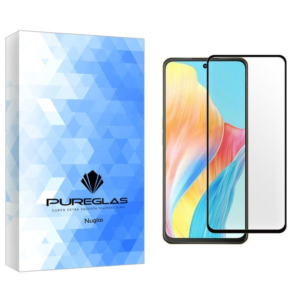 محافظ صفحه نمایش شیشه ای پیور گلس مدل NueGlas مناسب برای گوشی موبایل اوپو F23