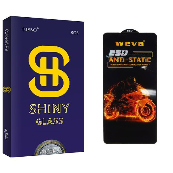محافظ صفحه نمایش آتوچبو مدل Shiny Weva ESD مناسب برای گوشی موبایل شیائومی Redmi Note 10Pro Max