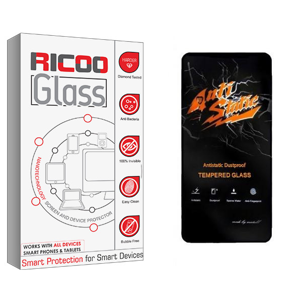 محافظ صفحه نمایش ریکو مدل RiC2 Anti Static مناسب برای گوشی موبایل اپل IPHONE 7 PLUS