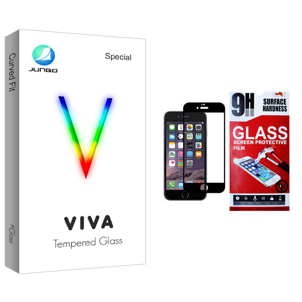 محافظ صفحه نمایش جانبو مدل Viva Glass مناسب برای گوشی موبایل اپل 6 Iphone