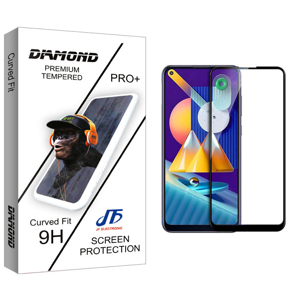 محافظ صفحه نمایش سرامیکی مات جی اف مدل Diamond Glass مناسب برای گوشی موبایل سامسونگ Galaxy M11
