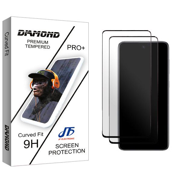 محافظ صفحه نمایش سرامیکی مات جی اف مدل Diamond Glass NEW مناسب برای گوشی موبایل سامسونگ Galaxy A73 5G بسته دو عددی