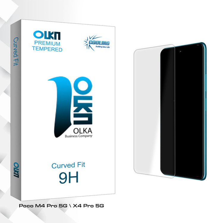 محافظ صفحه نمایش شیشه ای کولینگ مدل Olka Glass MIX مناسب برای گوشی موبایل شیائومی Poco M4 Pro 5G \ X4 Pro 5G