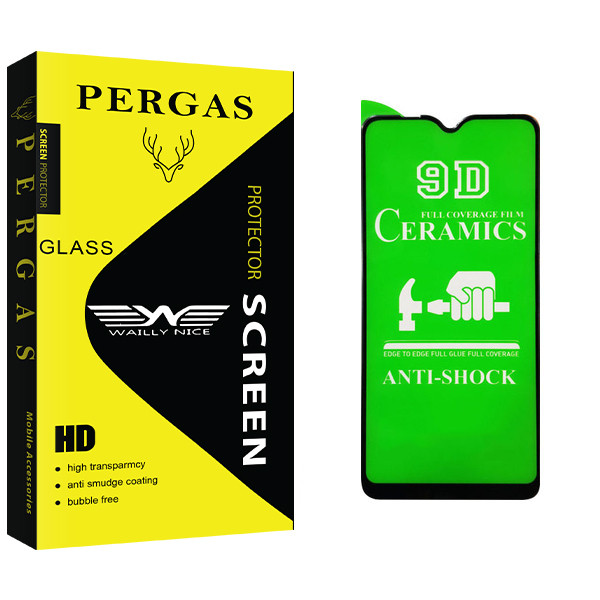 محافظ صفحه نمایش سرامیکی وایلی نایس مدل Pergas Glass مناسب برای گوشی موبایل سامسونگ Galaxy A10