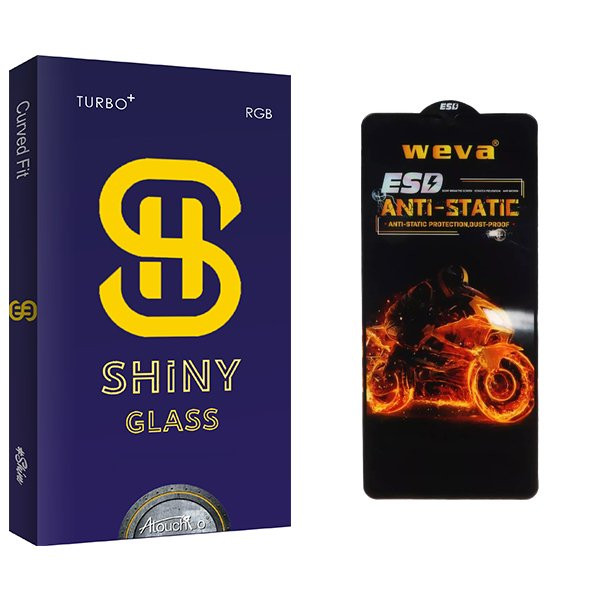 محافظ صفحه نمایش آتوچبو مدل Shiny Weva ESD مناسب برای گوشی موبایل سامسونگ Galaxy A50